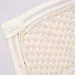 Комплект уличной мебели из ротанга Eloise белый варинант исполнения - 2 | Loft Concept в Барнауле