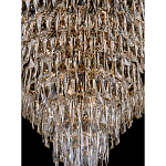 Люстра с каскадом из прозрачного хрусталя Constant Sparks варинант исполнения - 15 | Loft Concept в Барнауле