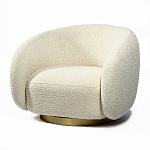 Кресло Bear Белое букле варинант исполнения - 1 | Loft Concept в Барнауле