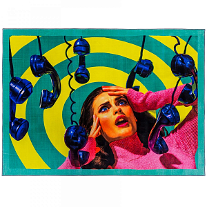 Ковер Seletti Rectangular Rug Phone