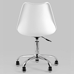 Офисный стул на металлическом основании EGGERY White варинант исполнения - 5 | Loft Concept в Барнауле