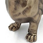 Статуэтка такса с реалистичными деталями и гладкой поверхностью Dachshund Style варинант исполнения - 4 | Loft Concept в Барнауле