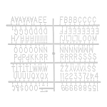 Доска для заметок Upcoming Events варинант исполнения - 3 | Loft Concept в Барнауле