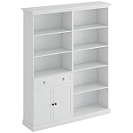 Двойной стеллаж с ящиком и 2-мя дверцами Percent Rack варинант исполнения - 1 | Loft Concept в Барнауле