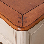 ТВ-тумба из массива дерева в стиле прованс Montmartre Provence TV Stand варинант исполнения - 5 | Loft Concept в Барнауле