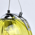 Люстра линейная с 5-ю разноцветными стеклянными плафонами Kaleido варинант исполнения - 9 | Loft Concept в Барнауле