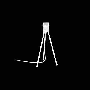 Штатив белый настольный с набором для подключения, длина провода 2 м