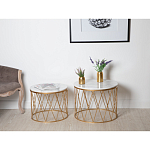 Столик дизайнерский The White Touch варинант исполнения - 3 | Loft Concept в Барнауле