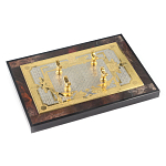 Настольный письменный набор из яшмы и долерита с декором Двуглавый орел Manager Organizer варинант исполнения - 6 | Loft Concept в Барнауле