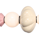 Подвесной светильник фигруный с керамическими элементами 18W LED Fragrant Light варинант исполнения - 4 | Loft Concept в Барнауле