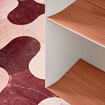 Дизайнерский стеллаж с вертикальными и горизонтальными полками Gio Ponti D.357.1 D.357.2 Rack варинант исполнения - 4 | Loft Concept в Барнауле