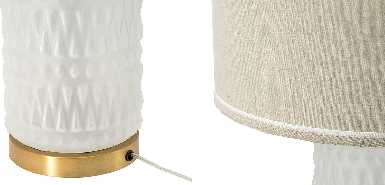 Настольная лампа с абажуром Muriel Table Lamp Настольная лампа с абажуром Muriel Table Lamp - Loft-Concept в Барнауле