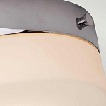 Потолочный светильник для ванных комнат с цилиндрическим плафоном из опалового стекла Elstead Lighting варинант исполнения - 2 | Loft Concept в Барнауле