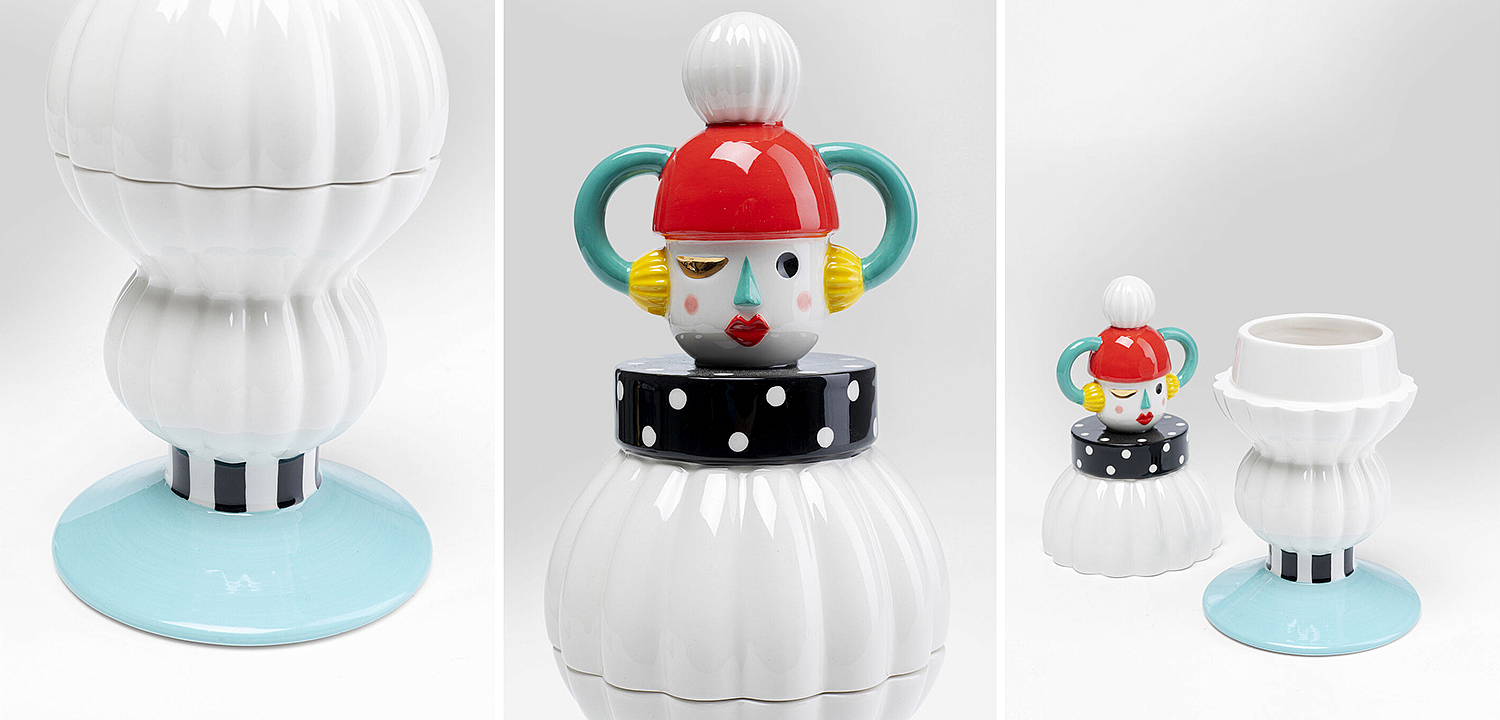 Ваза с крышкой Funny Doll Vase IV Ваза с крышкой Funny Doll Vase IV - Loft-Concept в Барнауле