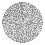 Столик с инкрустацией с перламутровым узором Flower Grey варинант исполнения - 2 | Loft Concept в Барнауле