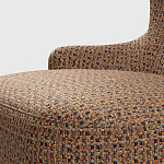 Мебельная ткань Шенилл терракотовый цвет 142 см T4-58 варинант исполнения - 9 | Loft Concept в Барнауле