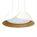 Подвесной светильник круглый с контрастной внутренней отделкой Assol Сup варинант исполнения - 9 | Loft Concept в Барнауле