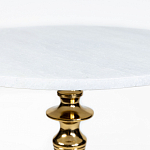 Кофейный стол с подстольем в виде балясины Balussy варинант исполнения - 3 | Loft Concept в Барнауле