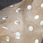 Статуэтка курица с текстурной поверхностью бежевого цвета Rustic Chicken варинант исполнения - 2 | Loft Concept в Барнауле