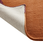 Ковер с оригинальной волнистой отделкой Woven from Wool варинант исполнения - 3 | Loft Concept в Барнауле