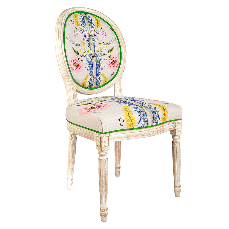 Стул Flower Waltz Stool Бежевый Мульти Стул Flower Waltz Stool Бежевый Мульти в Барнауле | Loft Concept