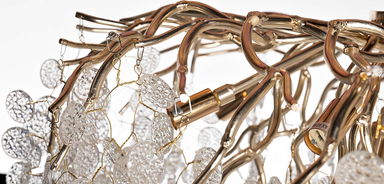 Потолочная люстра FAIRYTREE Champagne Chandelier 60 Потолочная люстра FAIRYTREE Champagne Chandelier 60 - Loft-Concept в Барнауле
