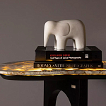 Консоль с овальной столешницей со светодиодной подсветкой Ruby варинант исполнения - 3 | Loft Concept в Барнауле