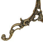 Стол бронзовый круглый с мраморной столешницей Coffee De Bronze варинант исполнения - 2 | Loft Concept в Барнауле