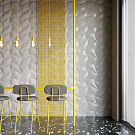 Гипсовая 3D панель с принтографией PM-14 варинант исполнения - 1 | Loft Concept в Барнауле