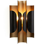 Бра из металла Dolton Wall Lamp Black варинант исполнения - 1 | Loft Concept в Барнауле