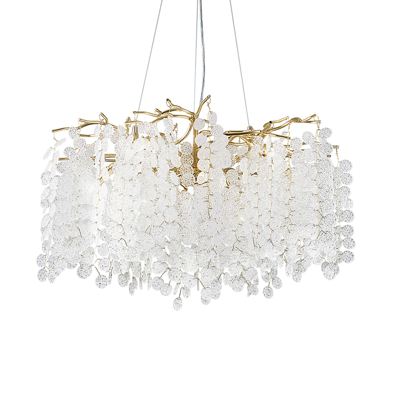 Люстра Raindrops Золотая Золотой в Барнауле | Loft Concept 