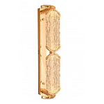 Бра прямоугольное с текстурным природным рисунком IceFlame варинант исполнения - 1 | Loft Concept в Барнауле