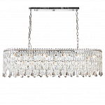 Люстра овальная с хрустальными подвесками Roul Crystal Light варинант исполнения - 5 | Loft Concept в Барнауле