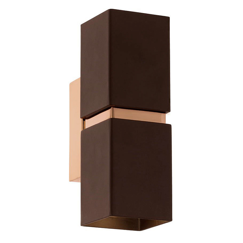 Бра Lestor double square copper Коричневый Медь Бра Lestor double square copper Коричневый Медь в Барнауле | Loft Concept