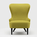 Мебельная ткань Шенилл горчичный цвет 142 см T4-62 варинант исполнения - 7 | Loft Concept в Барнауле