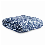 Постельное белье темно-синего цвета с рисунком Blossom Essence Sophie варинант исполнения - 4 | Loft Concept в Барнауле