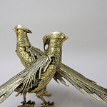 Статуэтка бронзовая пара Фазаны Bronze Birds варинант исполнения - 1 | Loft Concept в Барнауле