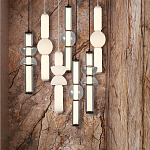 Подвесной светильник с белыми матовыми плафонами Hiding secrets варинант исполнения - 5 | Loft Concept в Барнауле