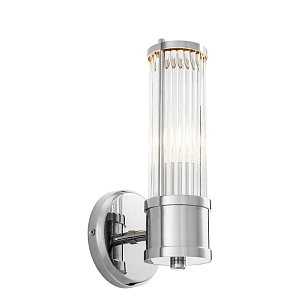 Бра Wall Lamp Claridges Single Nickel