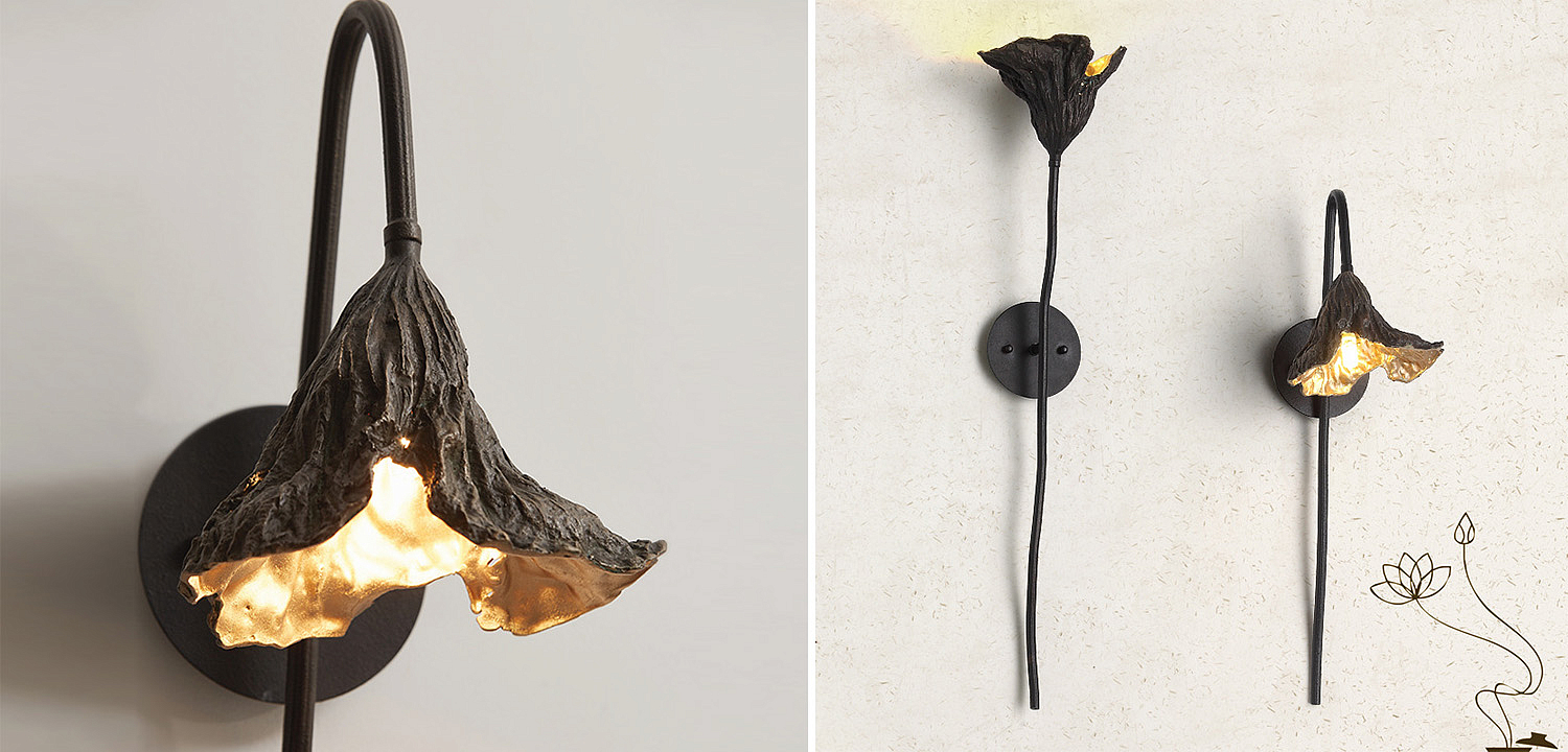 Настенный светильник Увядший Лотос Withering Lotus Lamp I Настенный светильник Увядший Лотос Withering Lotus Lamp I - Loft-Concept в Барнауле