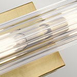 Бра горизонтальное с рифленым стеклянным плафоном Kichler варинант исполнения - 3 | Loft Concept в Барнауле