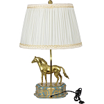 Настольная лампа из фарфора Лошадь Frodi варинант исполнения - 2 | Loft Concept в Барнауле