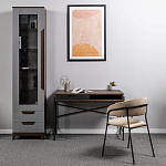 Стол рабочий в стиле лофт с ящиком и нишей для хранения Urban Style Space 2 варинант исполнения - 7 | Loft Concept в Барнауле