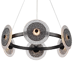 Люстра с плафонами из фактурного двойного стекла Heterochromia варинант исполнения - 2 | Loft Concept в Барнауле