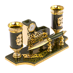 Настольный письменный набор из нефрита с ножом для бумаг в подарочной коробке Maecenas варинант исполнения - 2 | Loft Concept в Барнауле