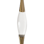 Подвесной светильник с хрустальным плафоном и бронзовым основанием Renee Glass Drops  варинант исполнения - 4 | Loft Concept в Барнауле