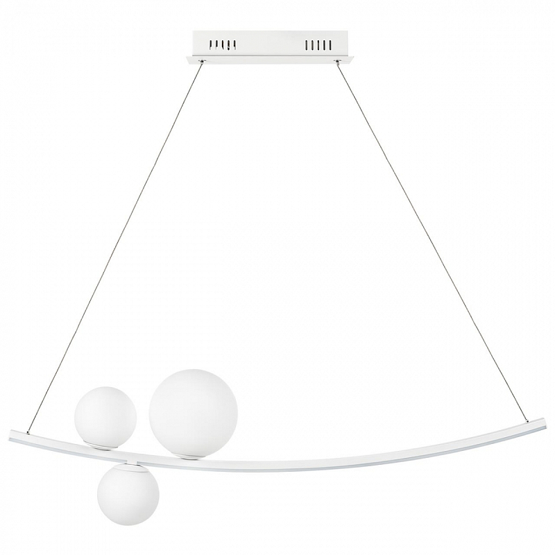 Люстра Galla Bubbles Arc Белый Люстра Galla Bubbles Arc Белый в Барнауле | Loft Concept