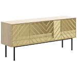 Длинная тумба с зеркальным декором Serena варинант исполнения - 1 | Loft Concept в Барнауле