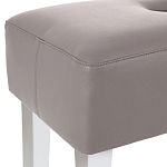 Мягкий пуф на белых ножках Winton Pouf варинант исполнения - 10 | Loft Concept в Барнауле