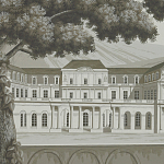 Обои ручная роспись Monuments of Paris Eau Forte on scenic paper варинант исполнения - 3 | Loft Concept в Барнауле